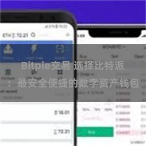 Bitpie交易 选择比特派：最安全便捷的数字资产钱包