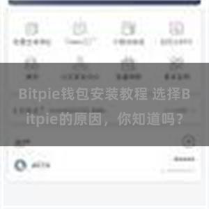 Bitpie钱包安装教程 选择Bitpie的原因，你知道吗？