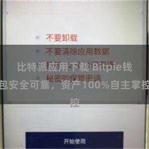 比特派应用下载 Bitpie钱包安全可靠，资产100%自主掌控