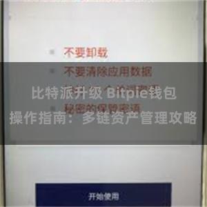 比特派升级 Bitpie钱包操作指南：多链资产管理攻略