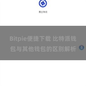 Bitpie便捷下载 比特派钱包与其他钱包的区别解析