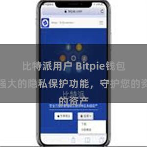 比特派用户 Bitpie钱包：强大的隐私保护功能，守护您的资产