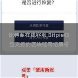 比特派在线客服 Bitpie钱包支持的区块链网络解析