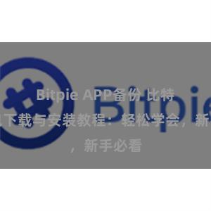 Bitpie APP备份 比特派钱包下载与安装教程：轻松学会，新手必看