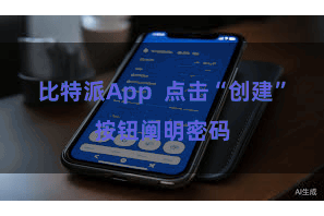 比特派App  点击“创建”按钮阐明密码