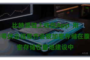 比特派链上钱包App  用户的私钥等伏击信息齐会被加密存储在腹地建设中